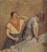 Edgar Degas Laundryman oil painting